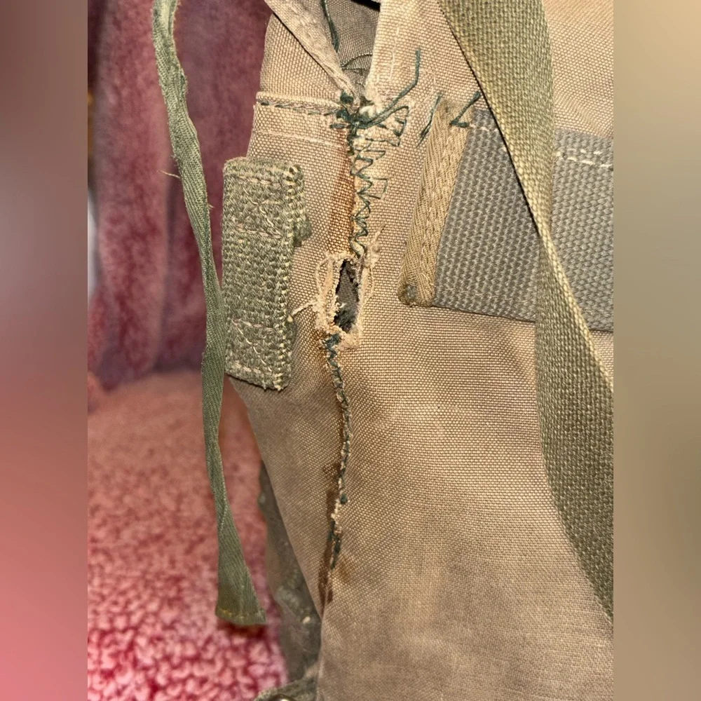 1960s West German Issue Heavy-Duty Canvas Shoulder/Hand Carry​​